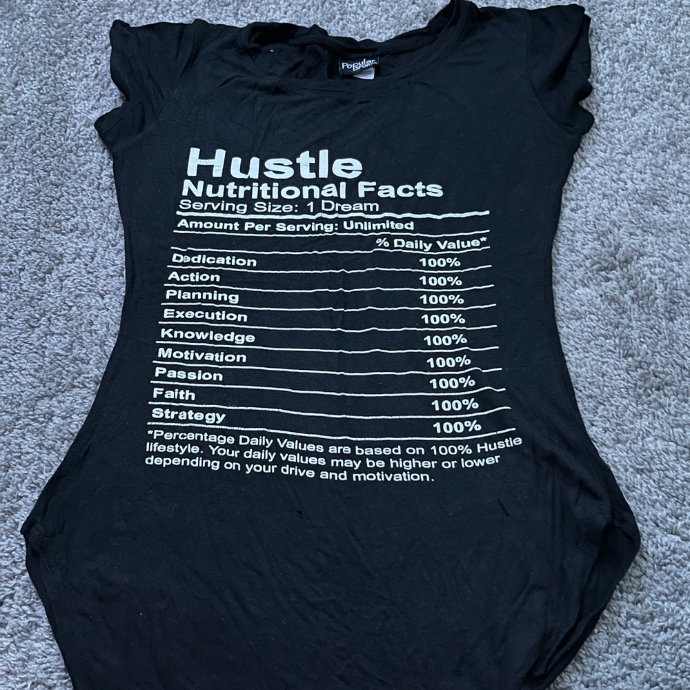 nutrition facts t-Shirt